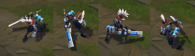 Pět nových Pulsefire skinů na PBE