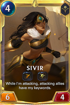 Nové karty: Sivir