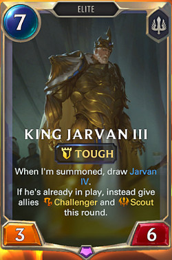 Nové karty: Jarvan IV