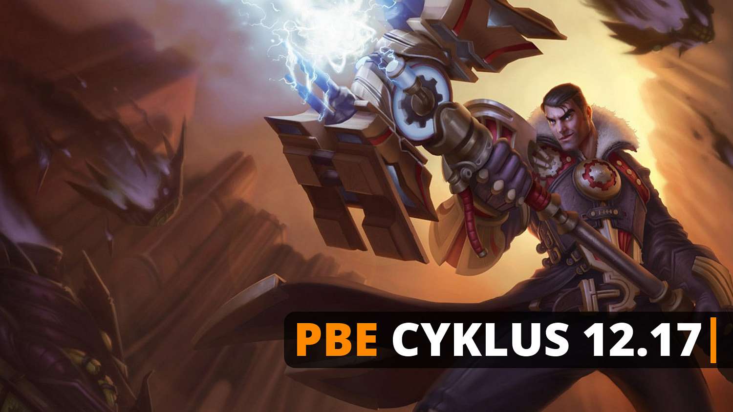 Obrázek Zenith Games Jayce, pokračující změny Maokaie a další změny na PBE