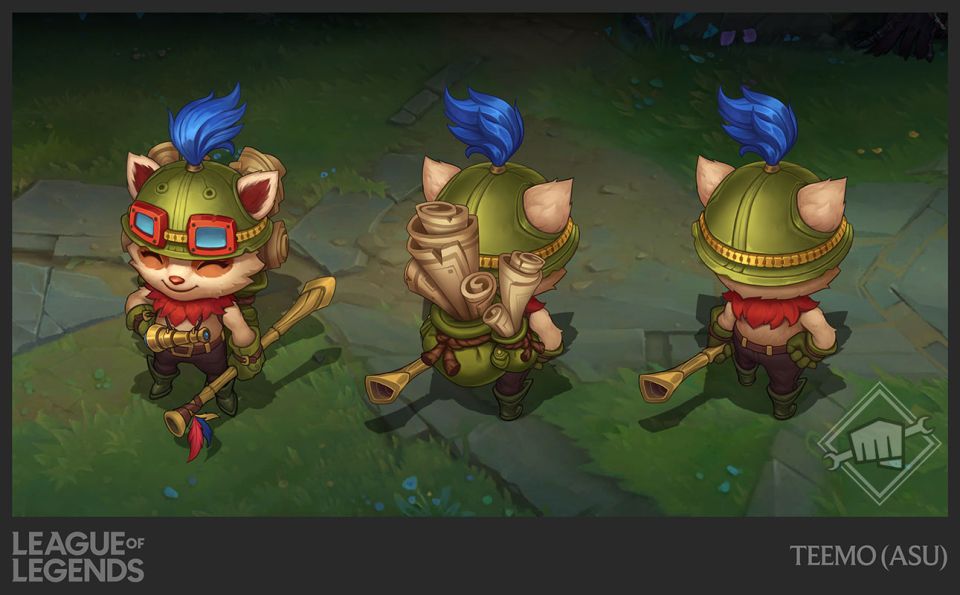 Teemo a Lee Sin se mohou těšit na nový vzhled, Riot se zaměří na úpravy starších šampionů