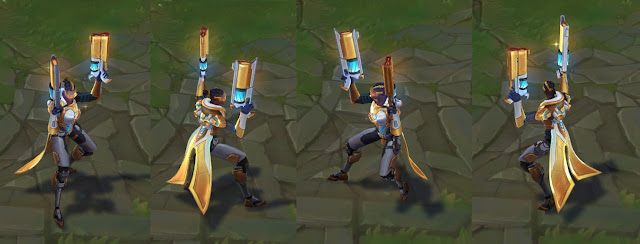 Pět nových Pulsefire skinů na PBE