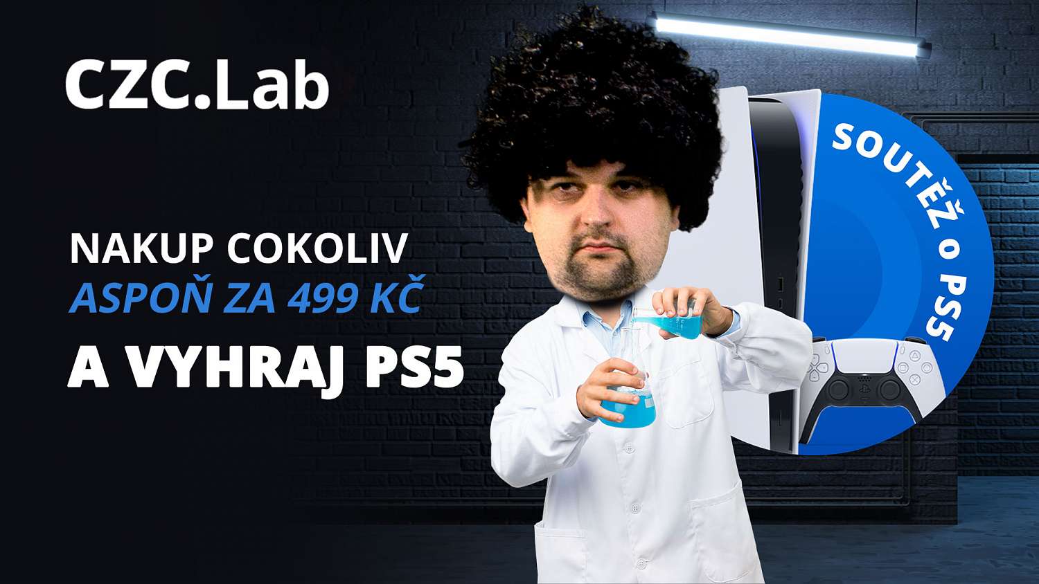 Nakupte za pětistovku v CZC.Labu a vyhrajte PlayStation 5!