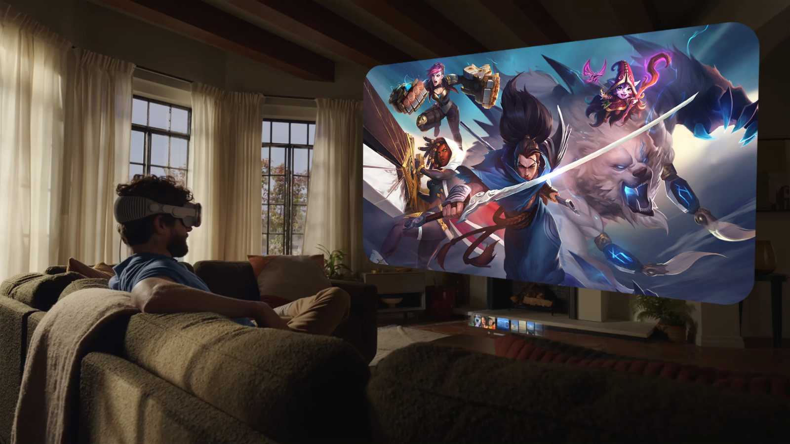 League of Legends už spustíte i ve virtuální realitě na Apple Vision Pro