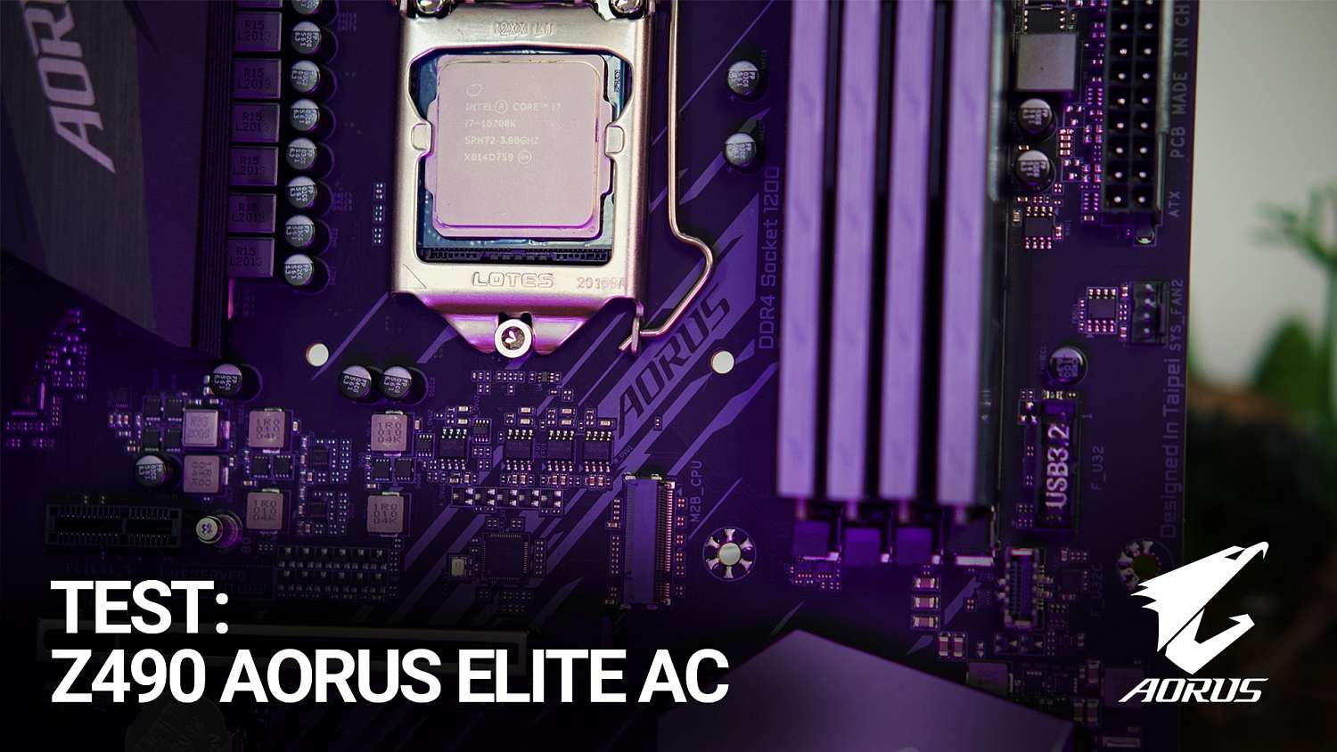 Z490 AORUS ELITE AC - elitní deska za férovou cenu