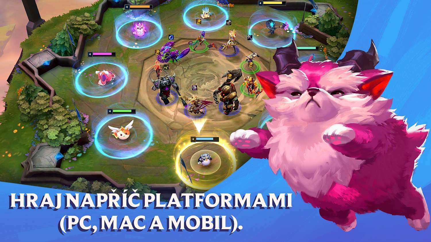 Dnes oficiálně vychází TeamFight Tactics na mobily