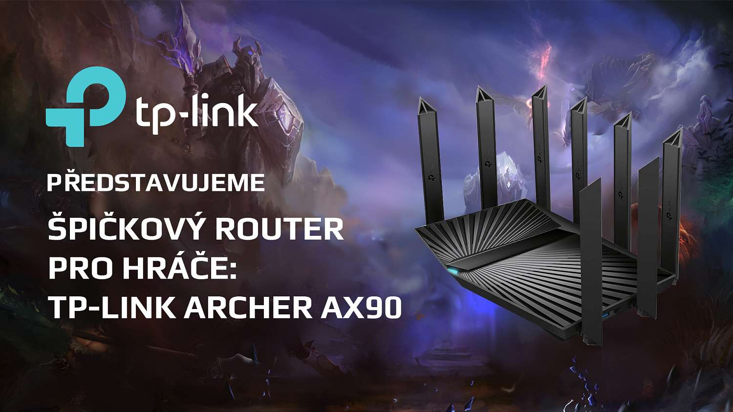 Wi-Fi nad kabel? Router TP-Link Archer AX90 se tomu přibližuje