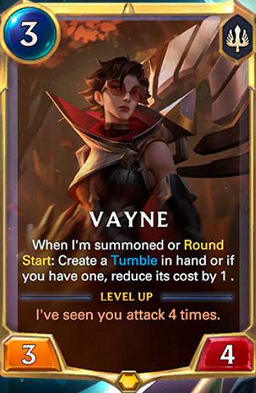 Nové karty: Vayne