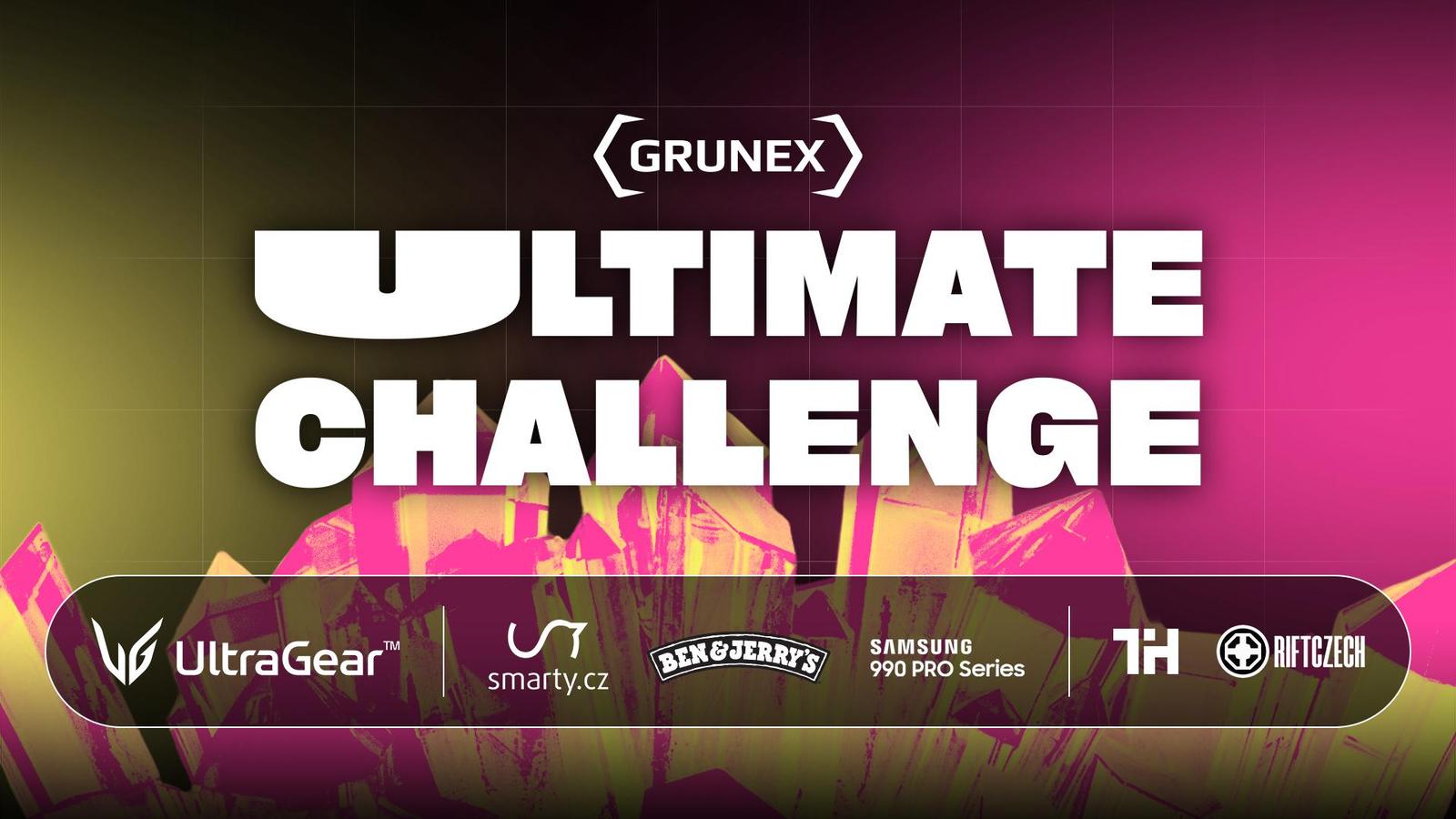 Přihlas se do unikátní série turnajů Grunex Ultimate Challenge, ve hře je 50 tisíc korun