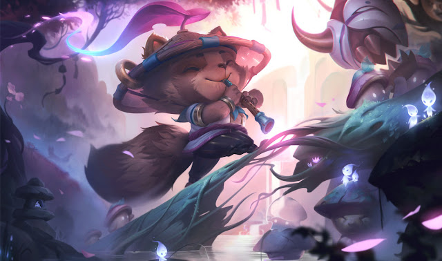 Pět Spirit Blossom skinů na PBE