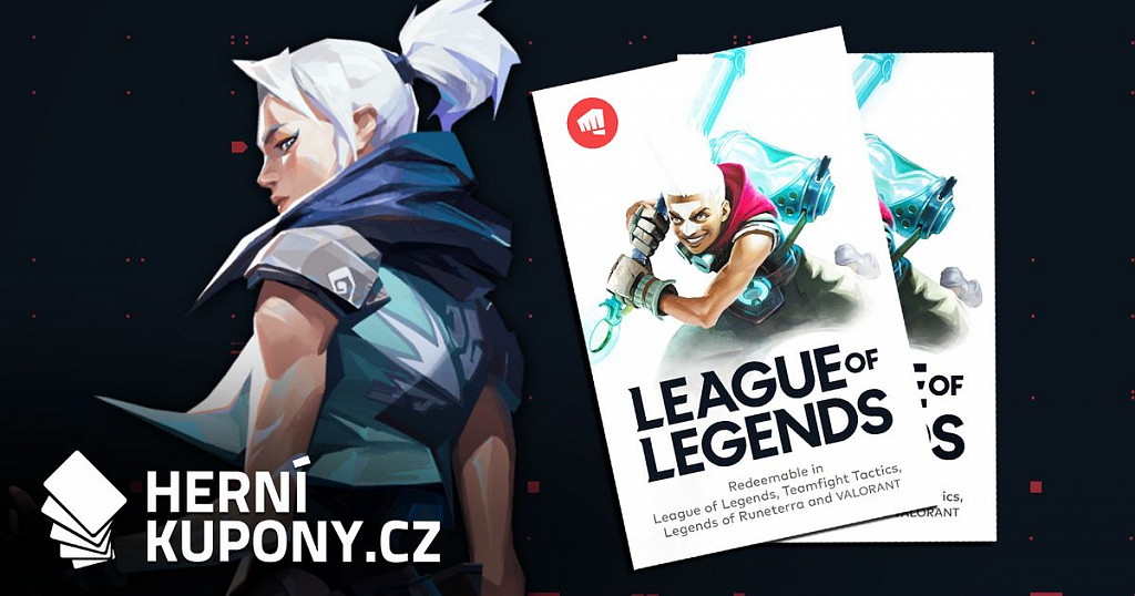 Nakupte výhodně RP do League of Legends přes Herní-kupony.cz