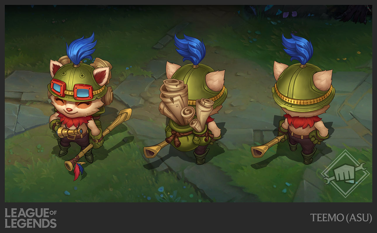 Teemo a Lee Sin se mohou těšit na nový vzhled, Riot se zaměří na úpravy starších šampionů