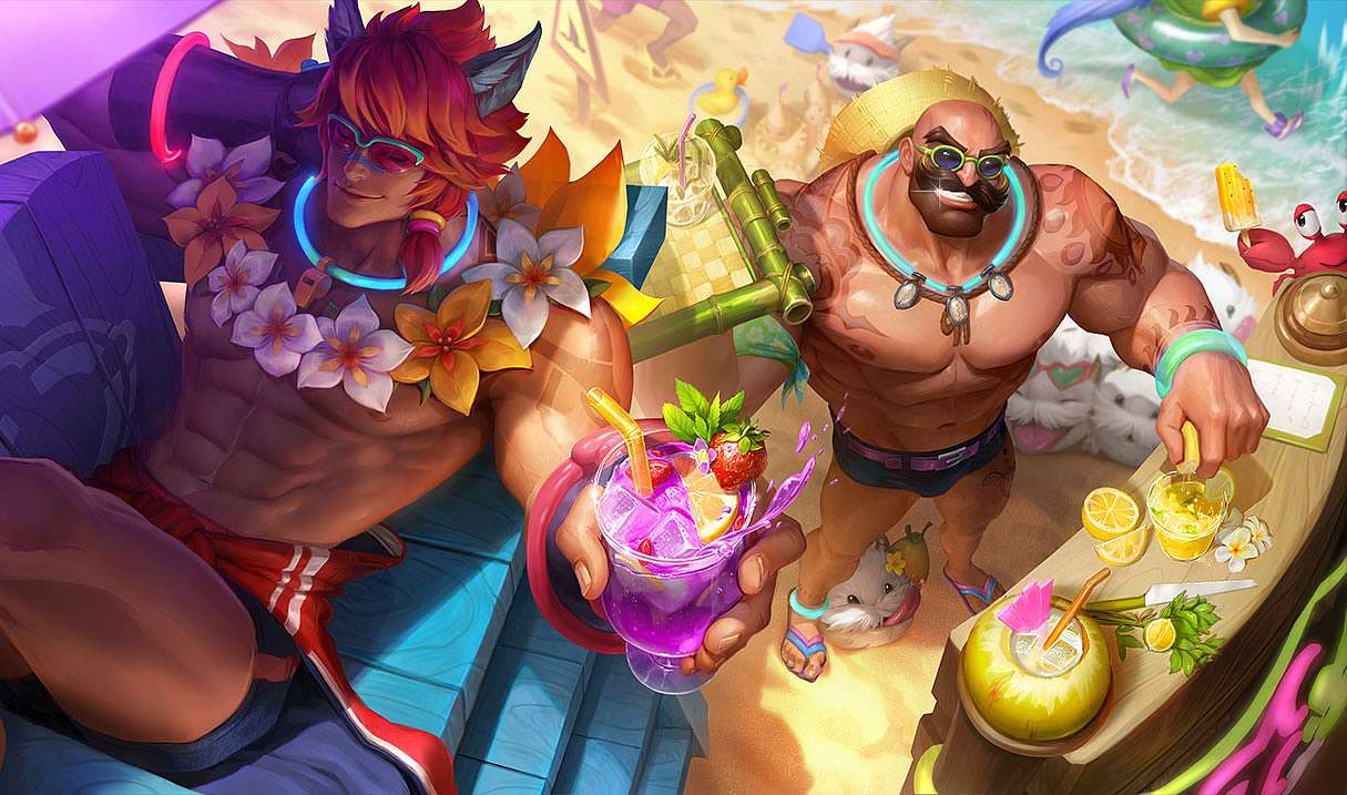 Dva nové Pool Party skiny na PBE