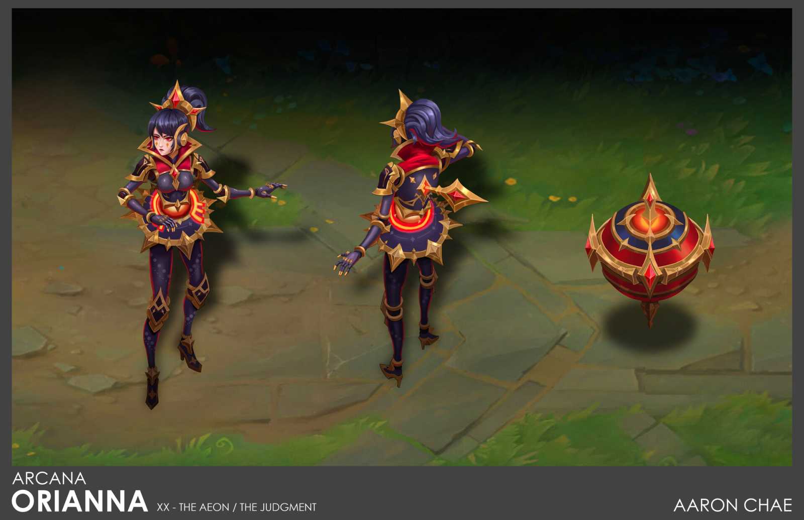 Návrhy skinů - Arcana Aphelios, Orianna, LeBlanc a její realistická verze