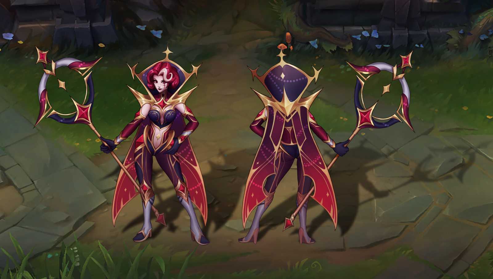 Návrhy skinů - Arcana Aphelios, Orianna, LeBlanc a její realistická verze