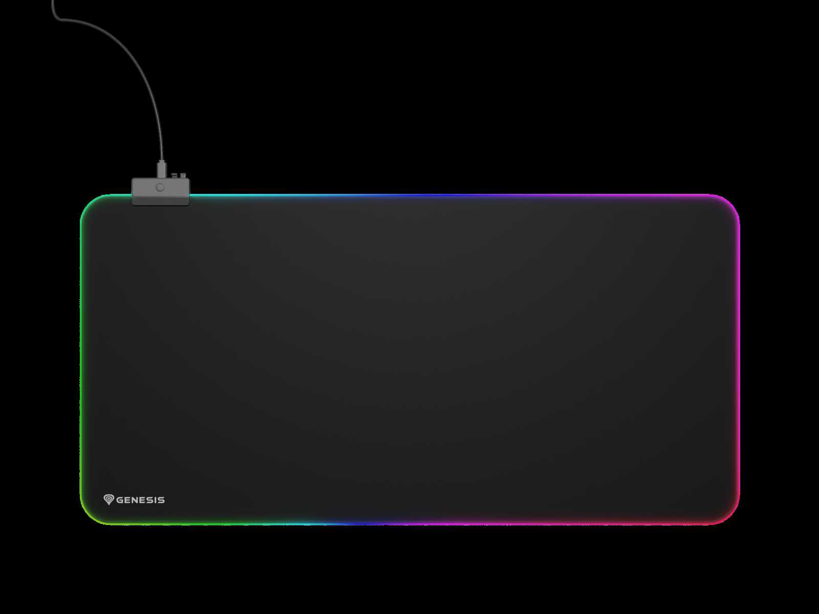 Podložka pod myš Genesis Boron 500 XXL s RGB podsvícením pro nadšené hráče počítačových her