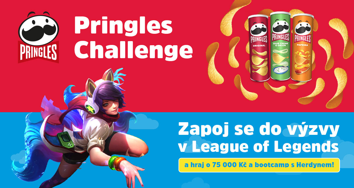 League of Legends opět na MČR! Pringles Challenge vrcholí, chybět nebudou Xnapy nebo Herdyn