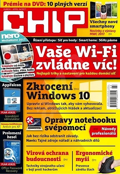 Chip 4/2017 je právě v prodeji