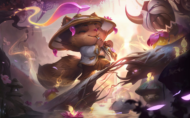 Pět Spirit Blossom skinů na PBE