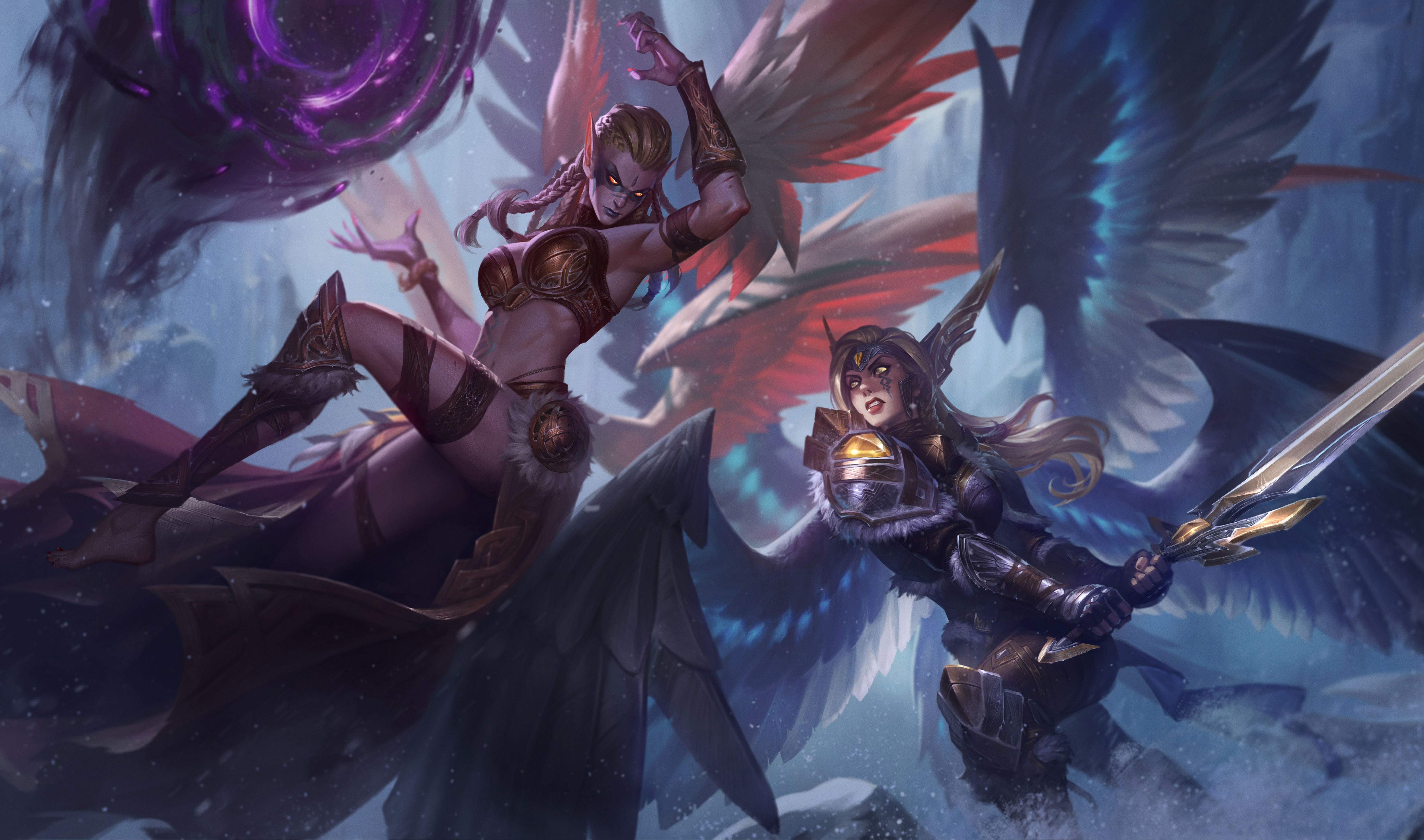 Rework šampionů: Kayle a Morgana