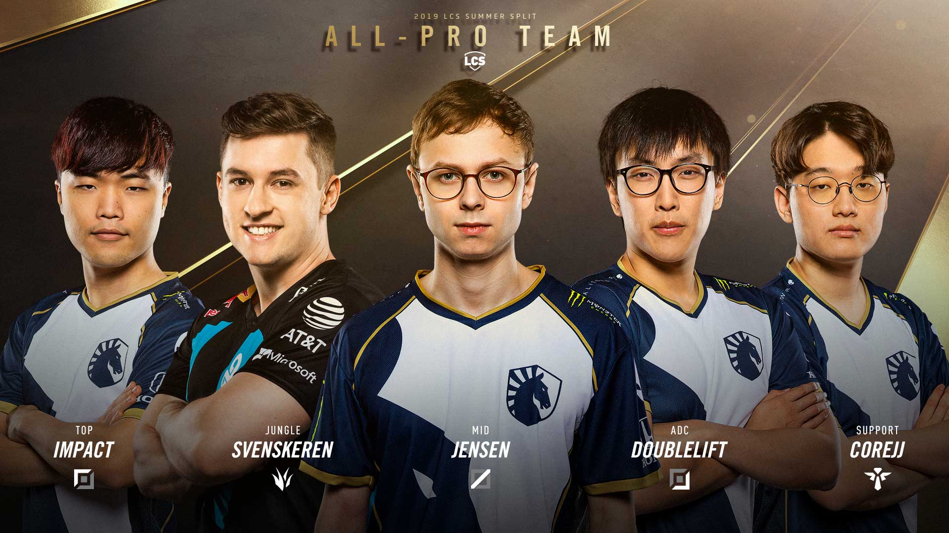 All-Pro LCS tým odhalen, Jensen nemůže získat MVP