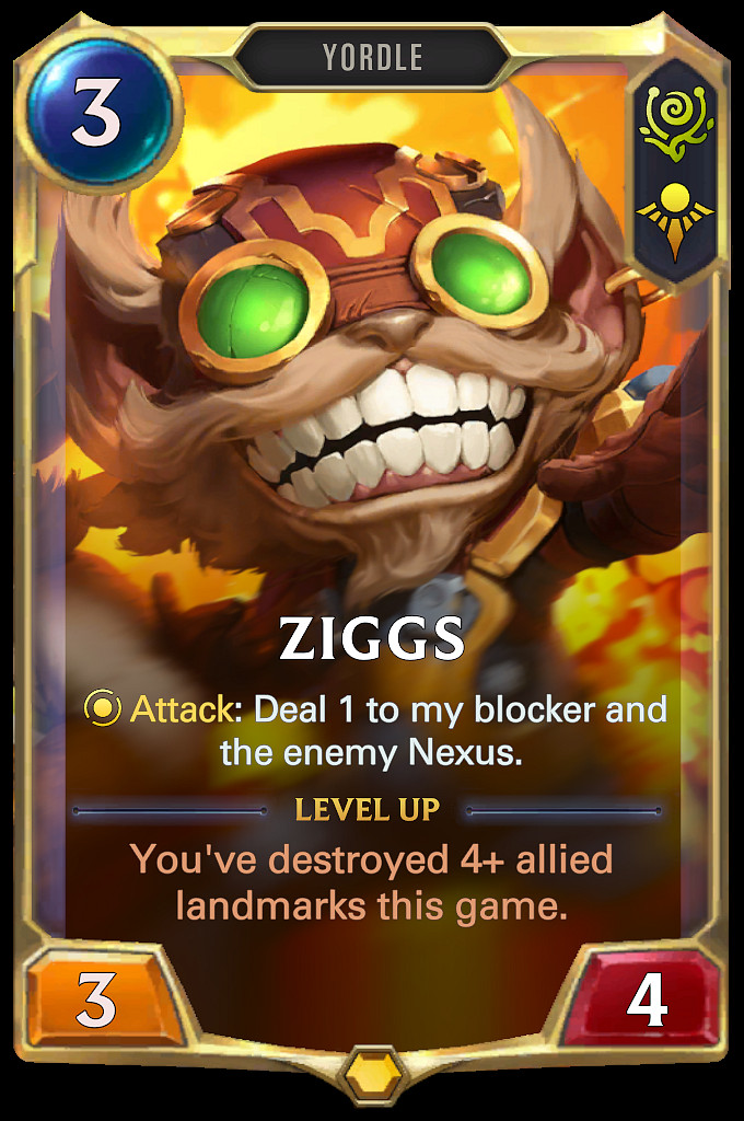 Nové karty: Ziggs