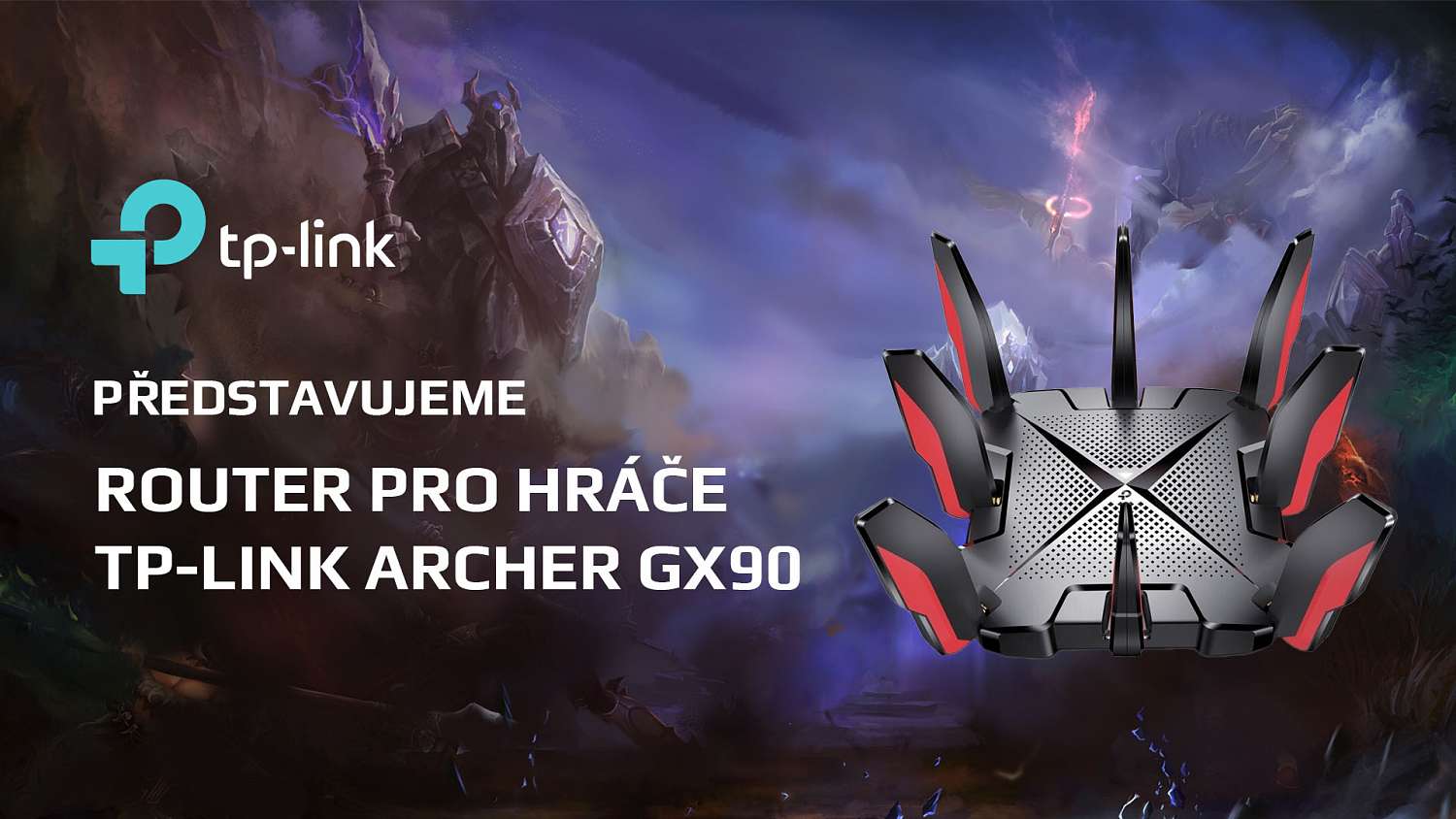 Extrémní rychlosti a špičkový signál. Router Archer GX90 od TP-Link nemá konkurenci