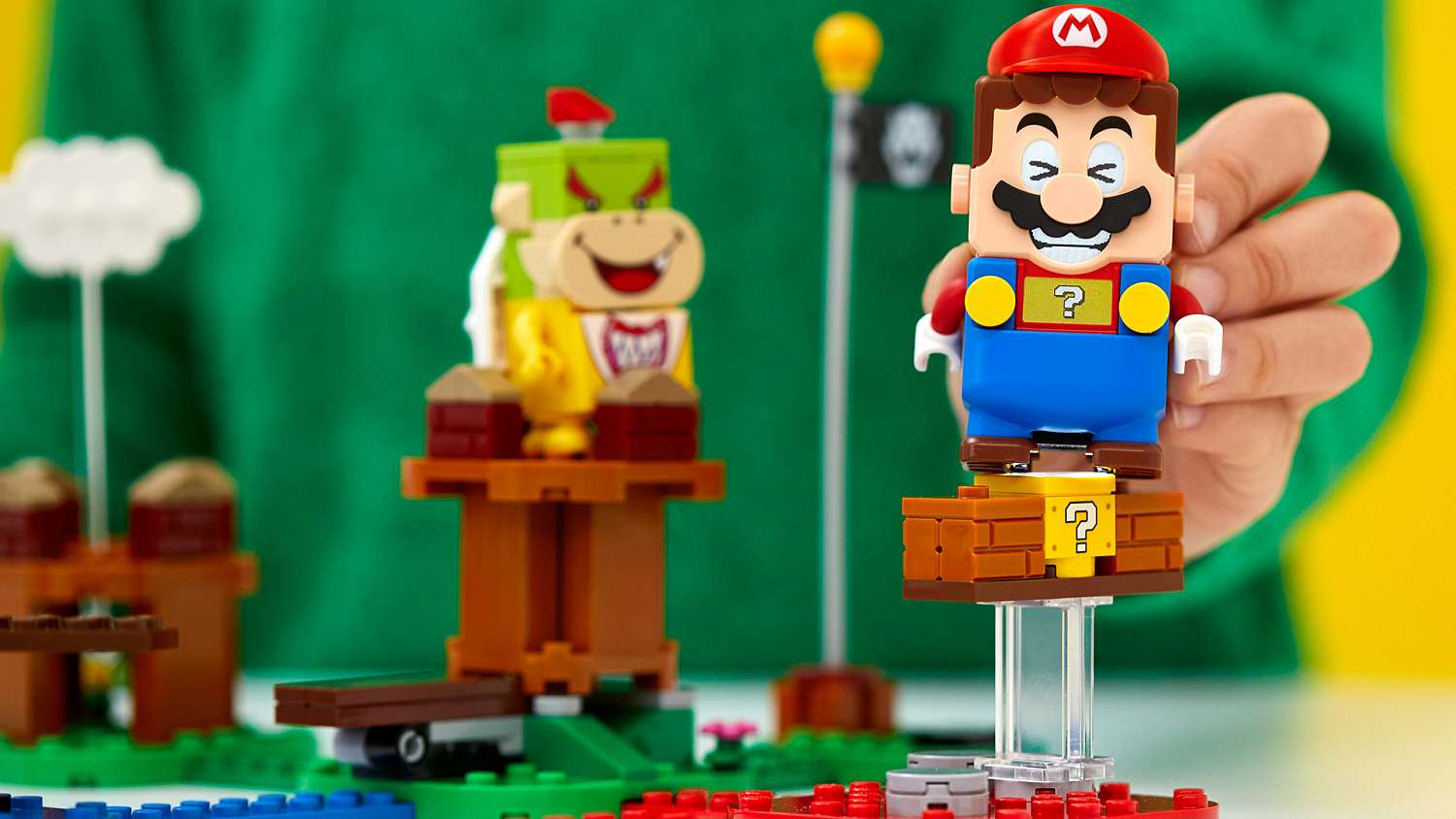 Mario získal moderní LEGO podobu s LED displejem a reproduktory