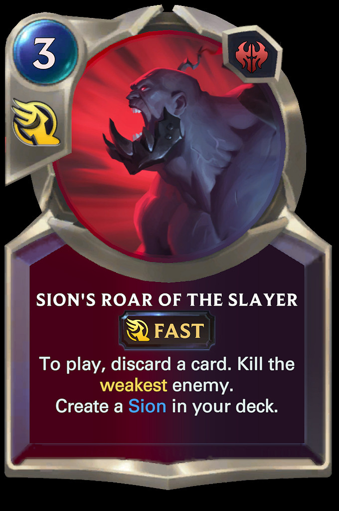Nové karty: Sion