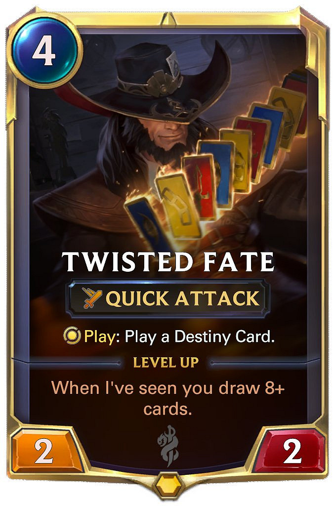 [LoR] Nové karty: Twisted Fate