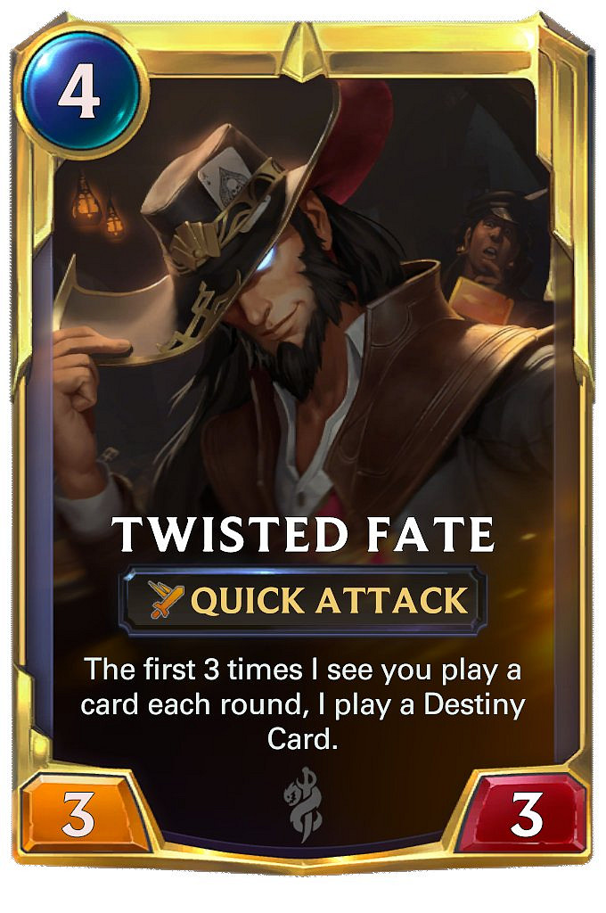 [LoR] Nové karty: Twisted Fate