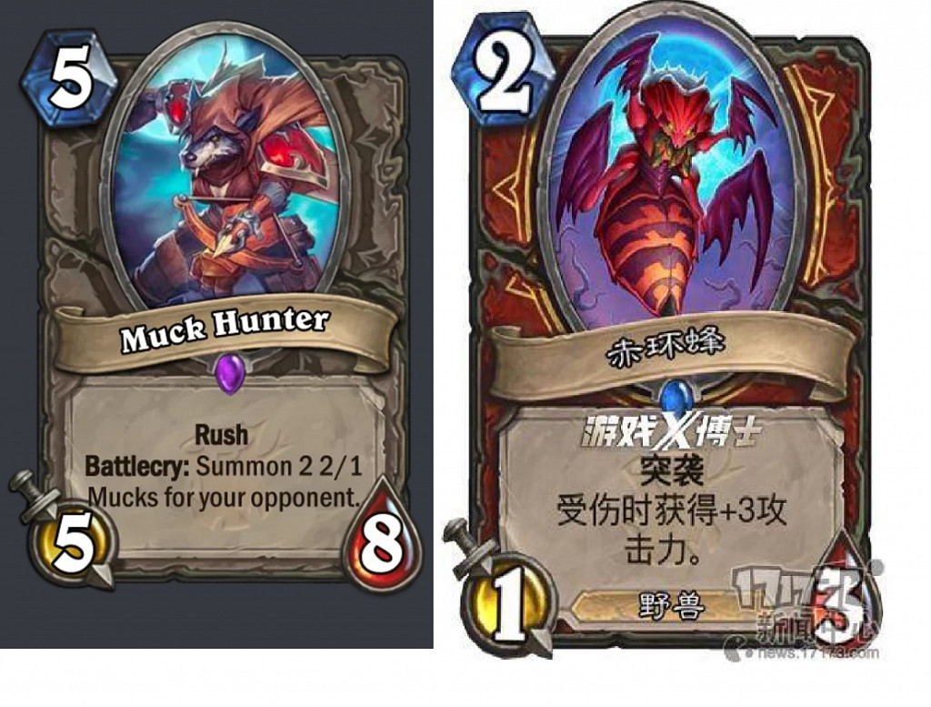 2 nové Rush karty odhalené - Muck Hunter a Scarlet Wasp