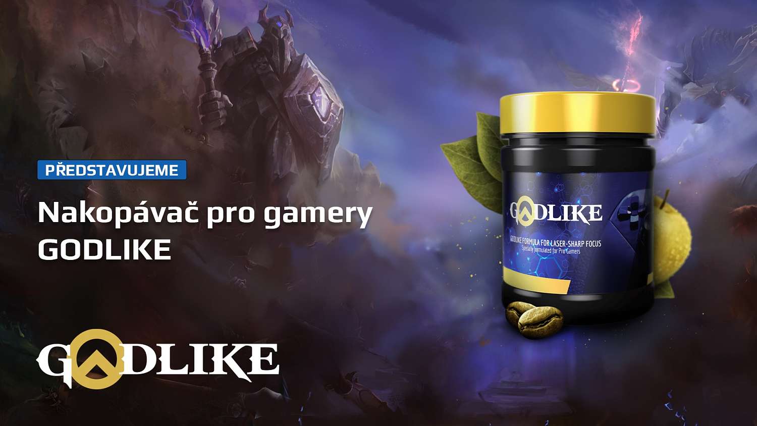 Godlike energy drink - poctivý cheat nejen do her