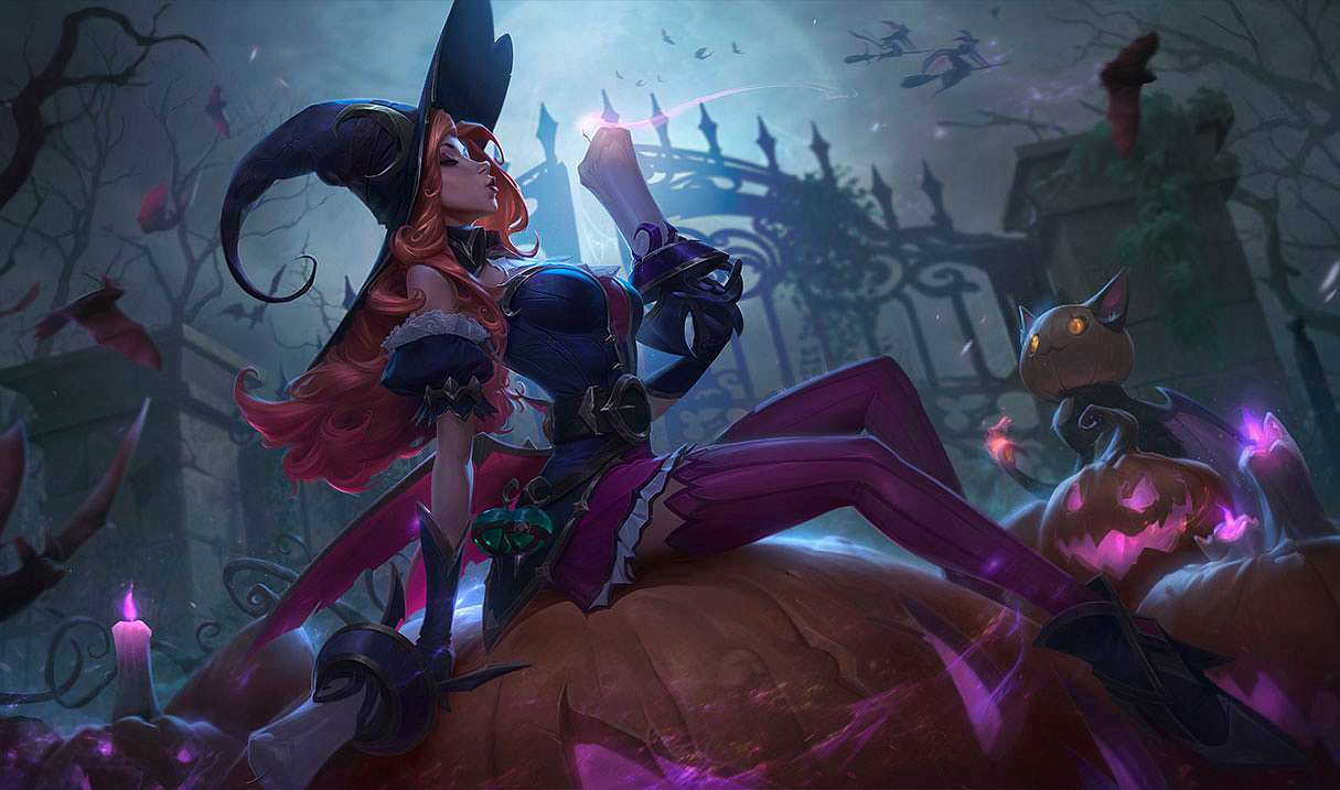 Čtyři nové halloweenské skiny na PBE