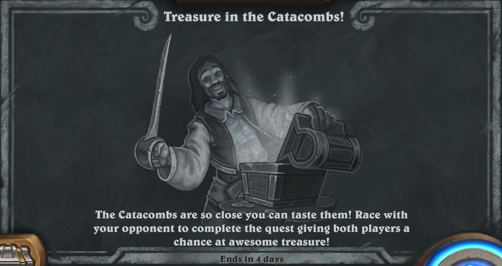 Nový Tavern Brawl je Treasure in the Catacombs!