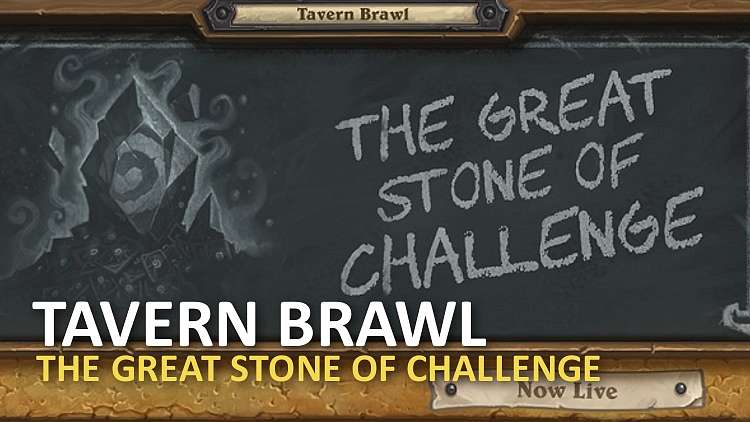 Nový Tavern Brawl je The Great Stone of Challenge!