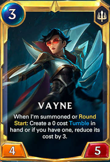 Nové karty: Vayne