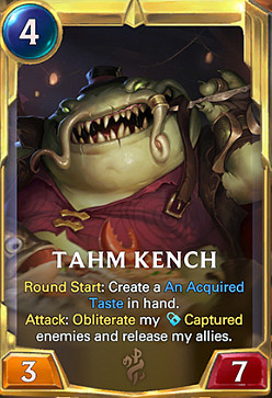 Nové karty: Tahm Kench