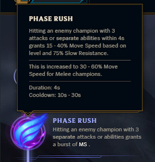 Úpravy runy Phase Rush, Riftmakeru a další změny na PBE