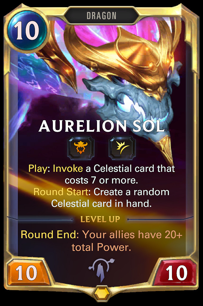 [LoR] Nové karty: Aurelion Sol