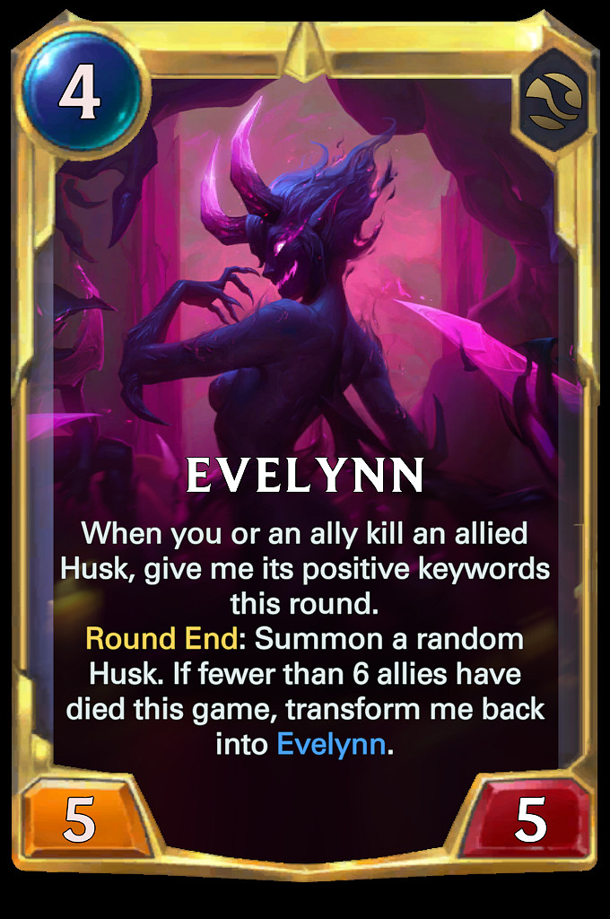 Nové karty: Evelynn