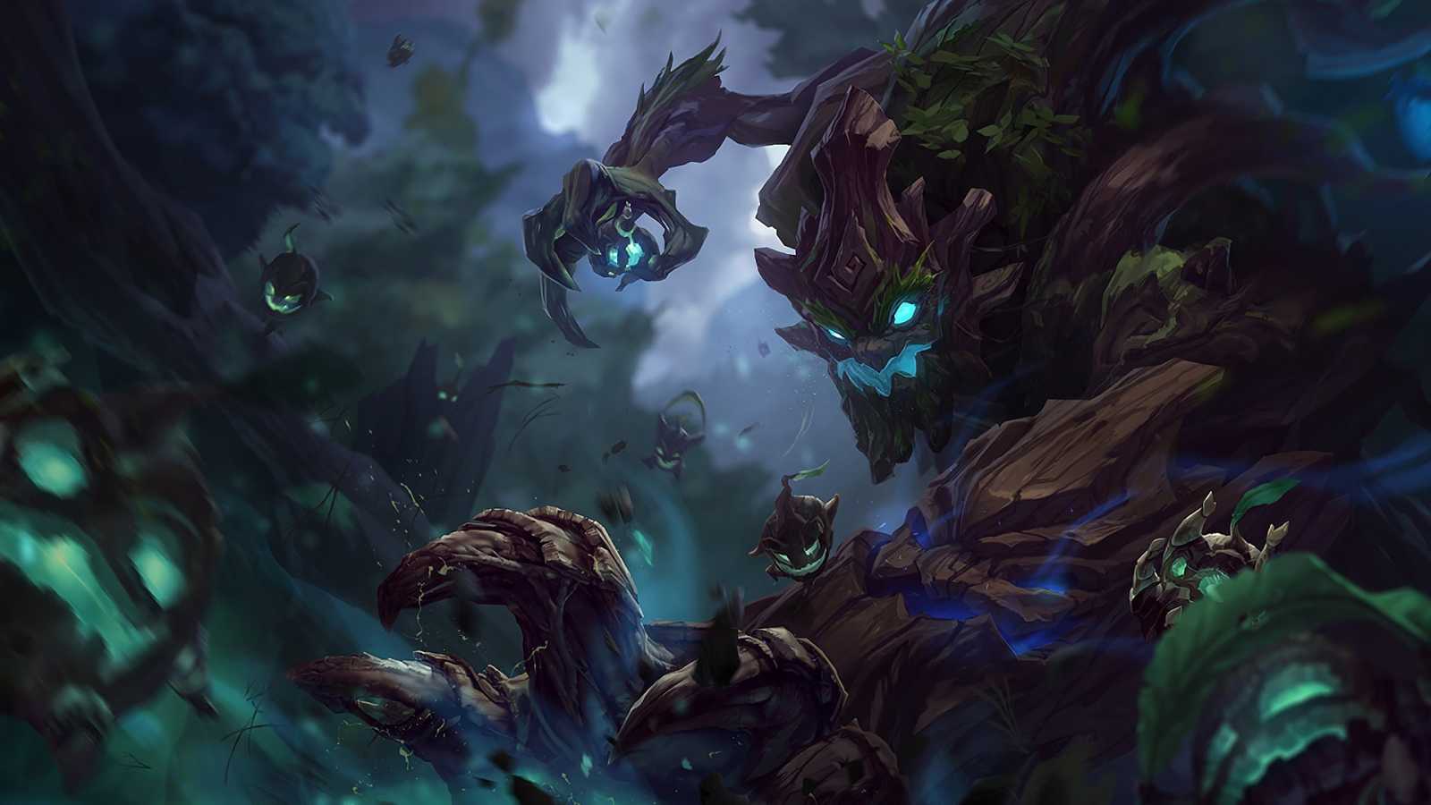 Do Wild Riftu se dostane Maokai jako poslední z trojice šampionů ze Shadow Isles