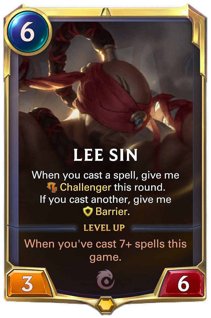[LoR] Nové karty: Lee Sin