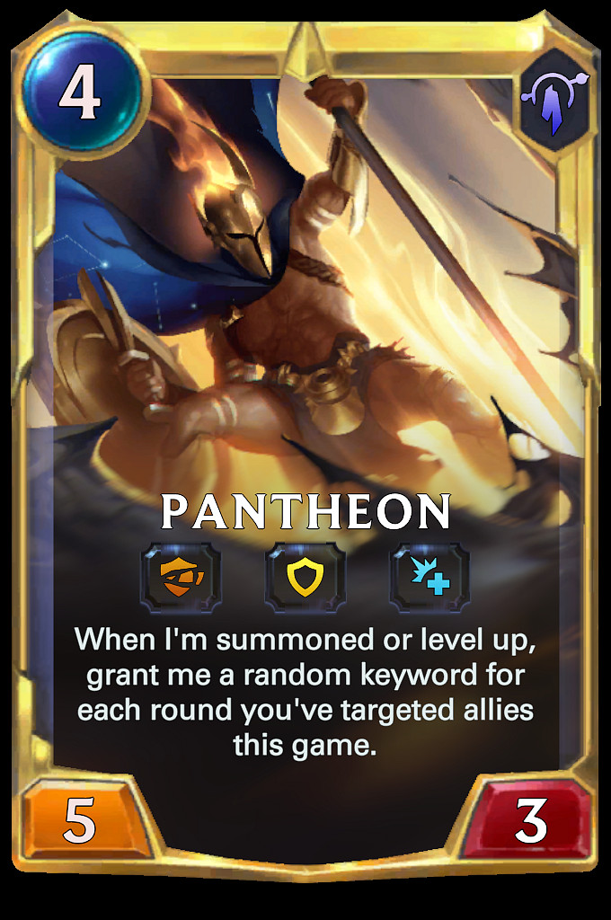 Nové karty: Pantheon