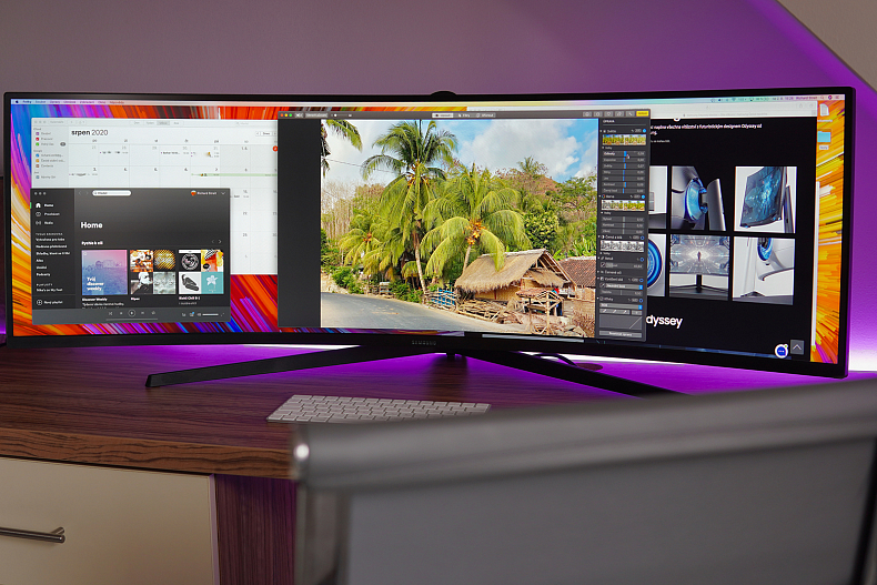 Samsung Odyssey G9 - Okno do virtuálního světa