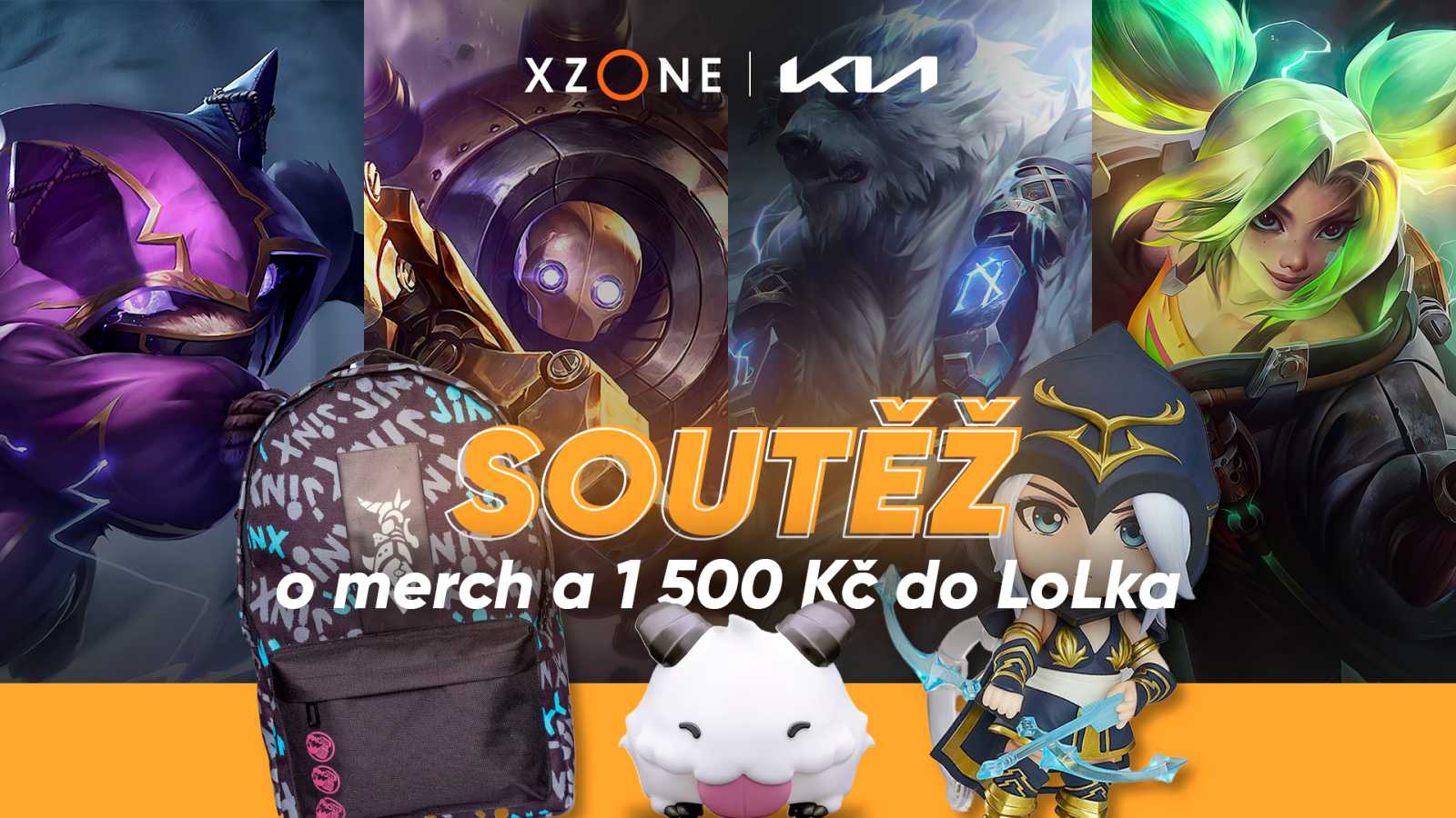 Vytvoř vlastního šampiona a vyhraj League of Legends merch a RP