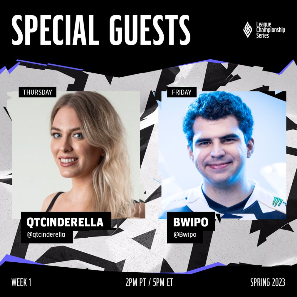 Známá streamerka QTCinderella se objeví ve vysílání LCS