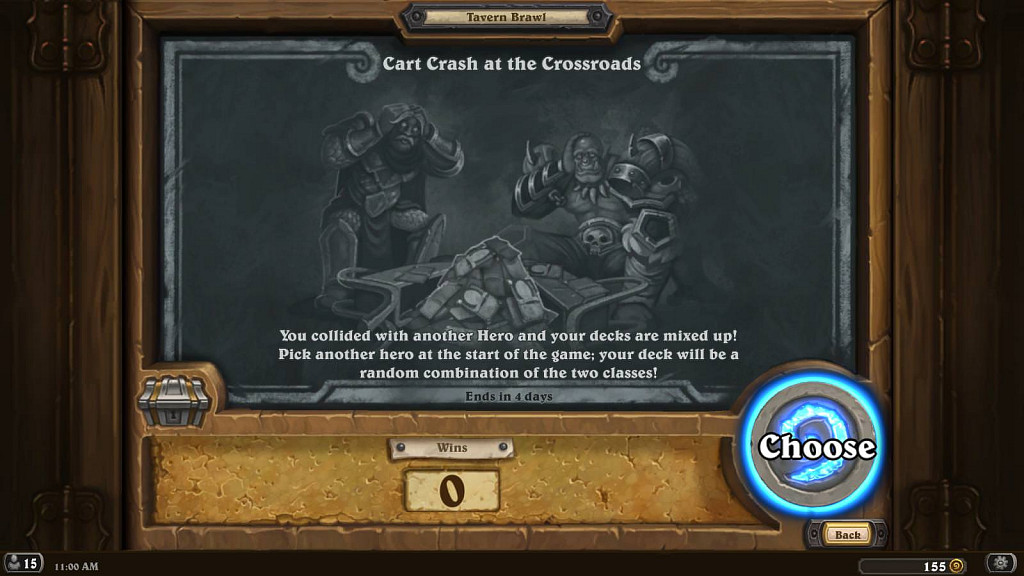 Nový Tavern Brawl je Cart Crash at the Crossroads!