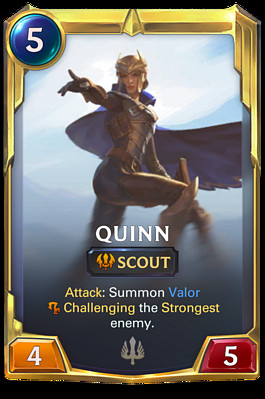 [LoR] Nové karty: Quinn a Valor