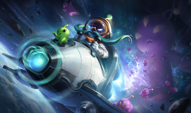 Nové Astronaut skiny na PBE